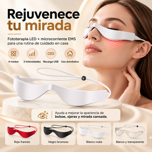 Rejuvenece tu mirada con tecnología LED y EMS