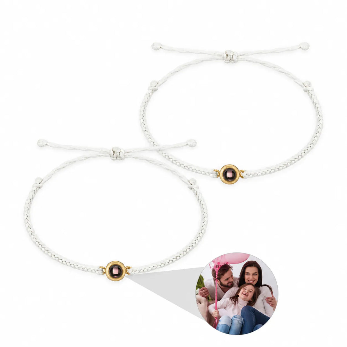 Pulsera Personalizada con Foto Oculta