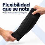 Flexibilidad de la manga elástica y su panel acolchado integrado