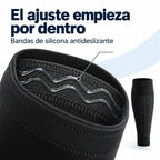 Bandas interiores onduladas de silicona antideslizante