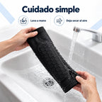 Lavado a mano y secado al aire de las canilleras