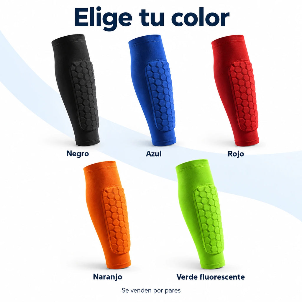 Colores negro, azul, rojo, naranjo y verde fluorescente