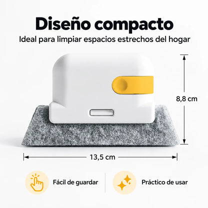 Dimensiones ilustradas 13,5 por 8,8 cm